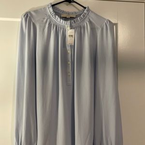 Loft pale blue blouse